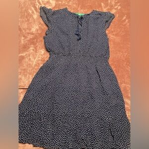 EUC Dip Polka Dot Dress